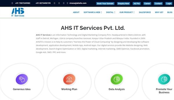 AHS IT Services (Website Designing, SEO & Digital Marketing Service)